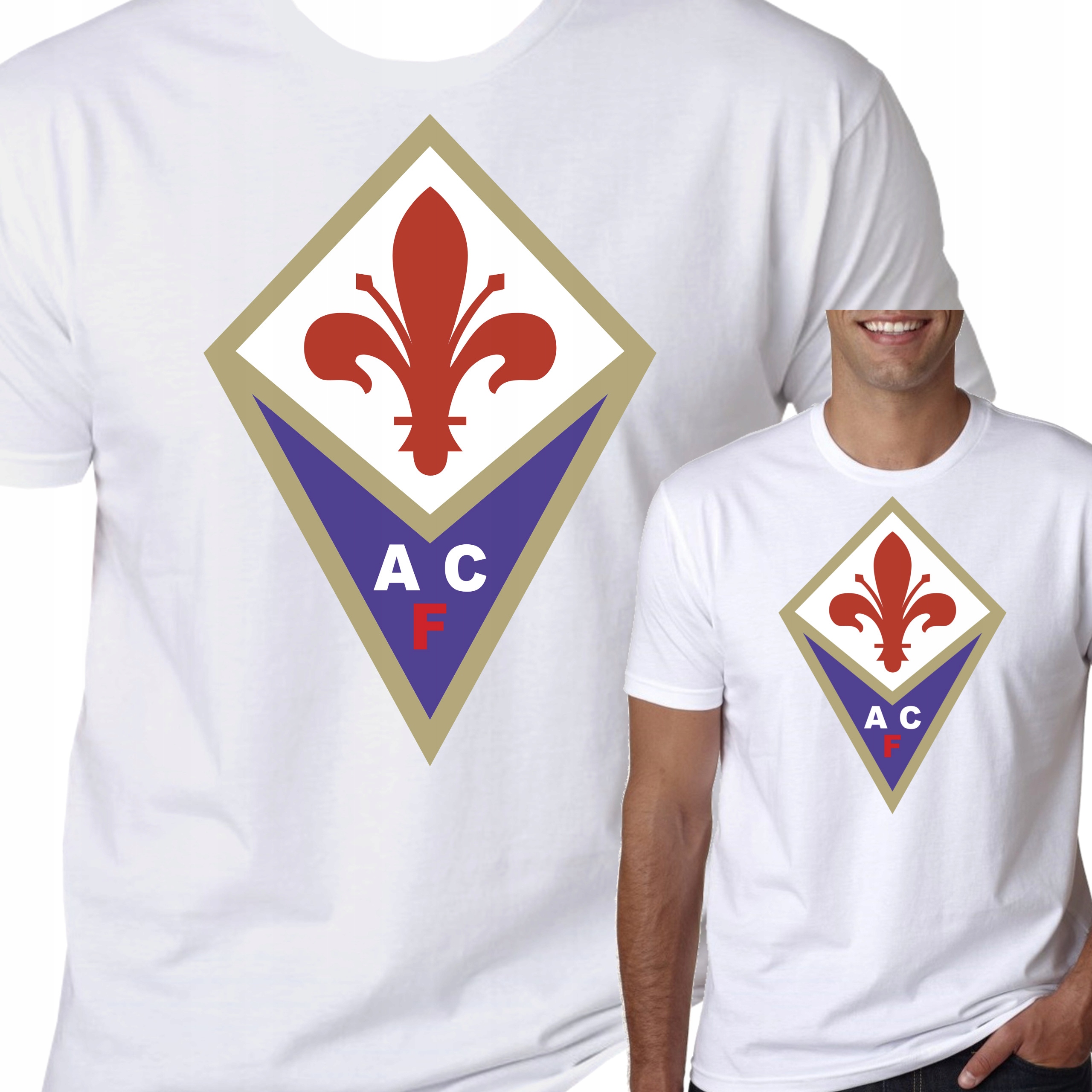 

T-Shirt Koszulka Acf Fiorentina Prezent XL 0246