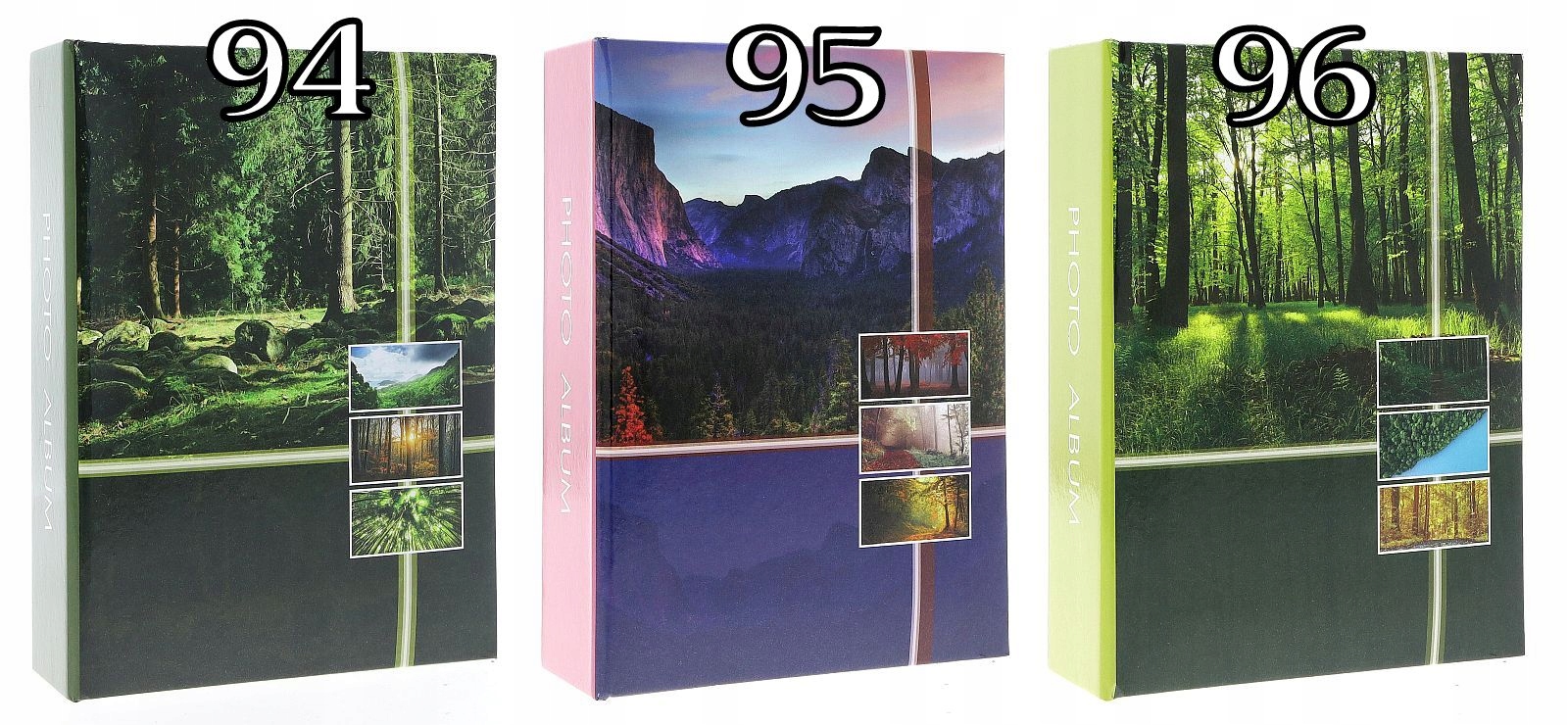 ALBUM DO ZDJĘĆ ALBUMY NA ZDJĘCIA 10x15 100 twarde Kolor kart biały