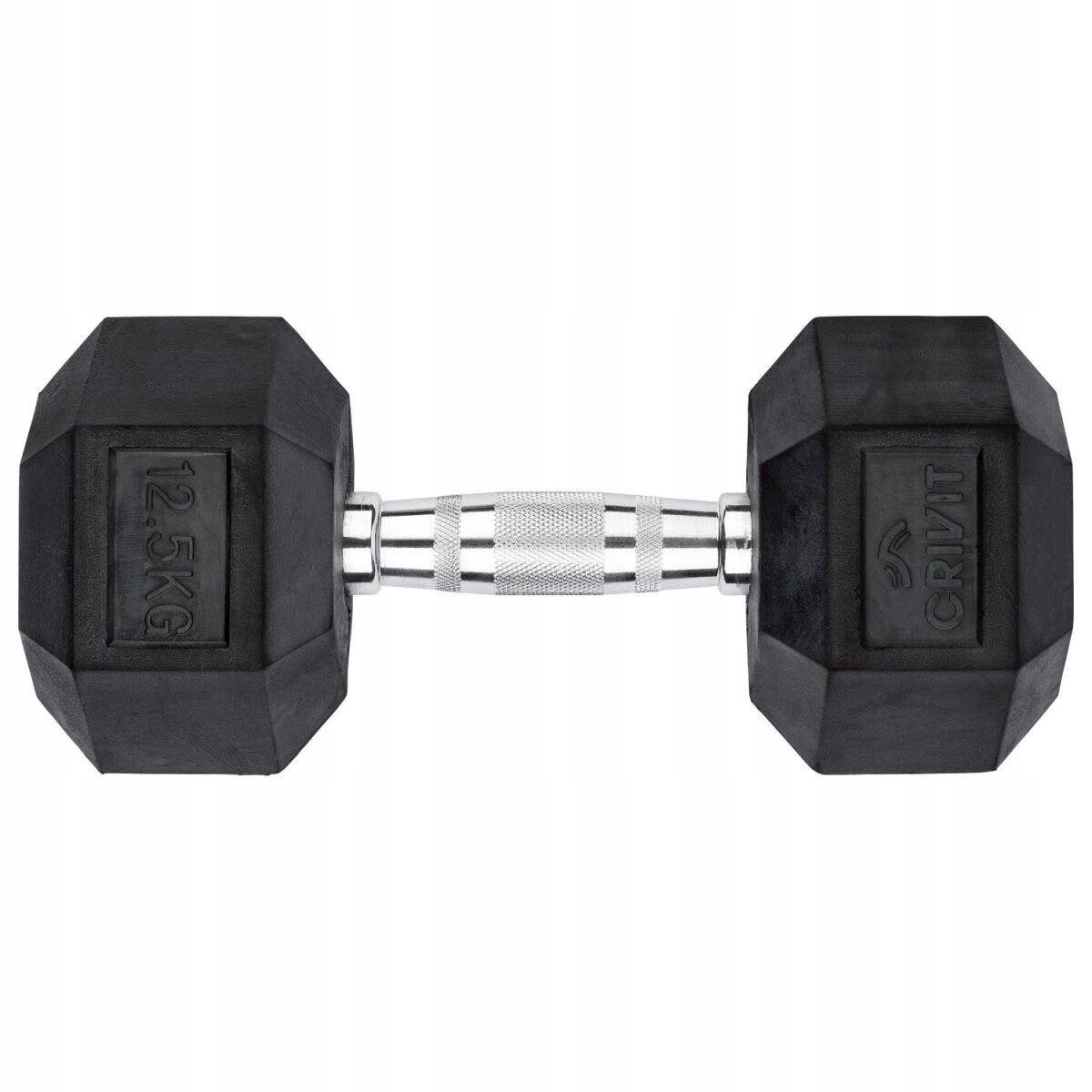 Hantle powlekane/gumowane stałe Crivit 1x 2,5 kg