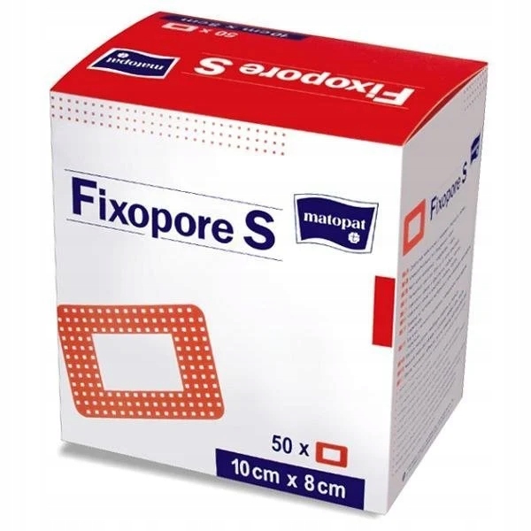 

Fixopore S opatrunek samoprzylepny 10x8cm 50 szt.