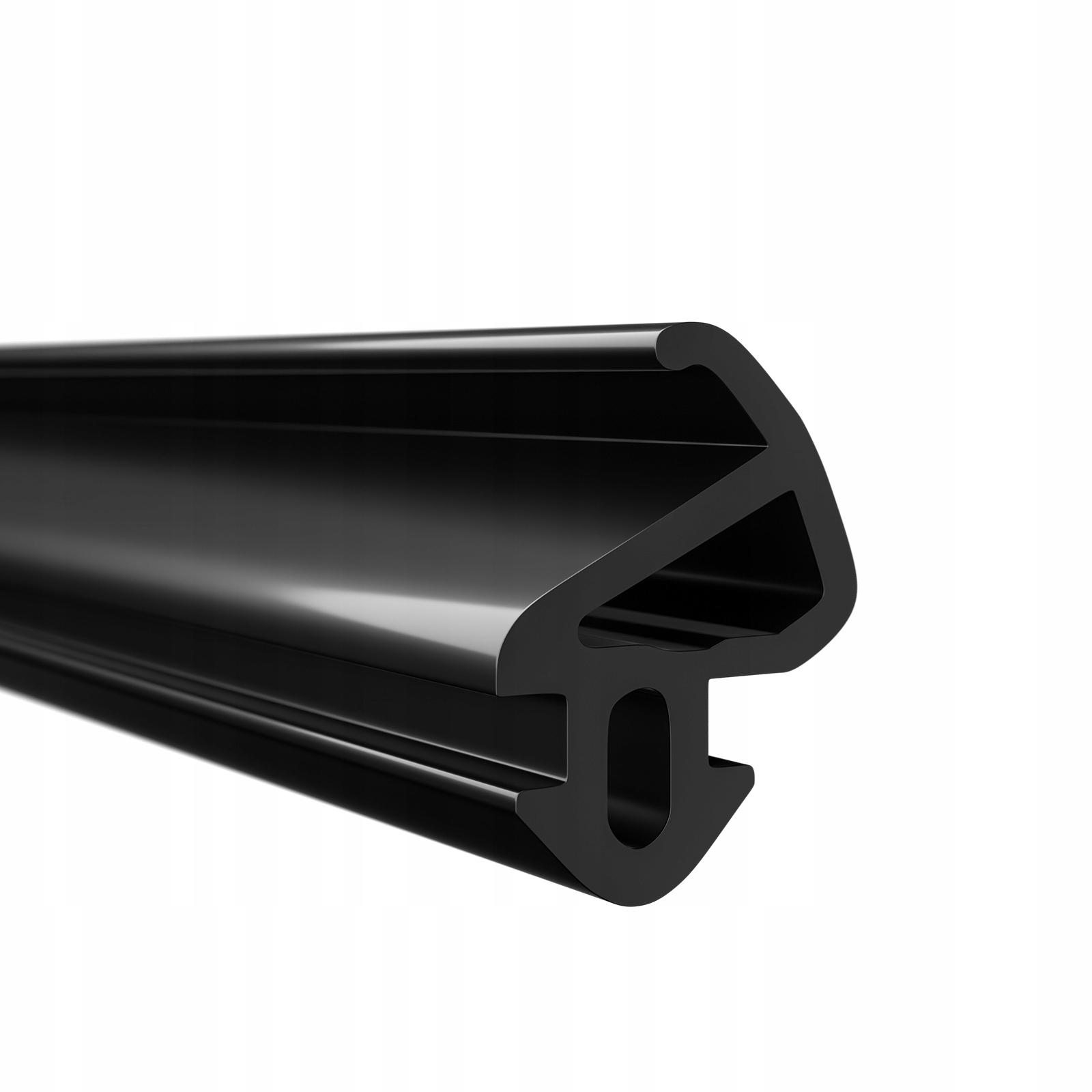 Okenné tesnenie na okná Čierna Pvc Lb S-900 300 m