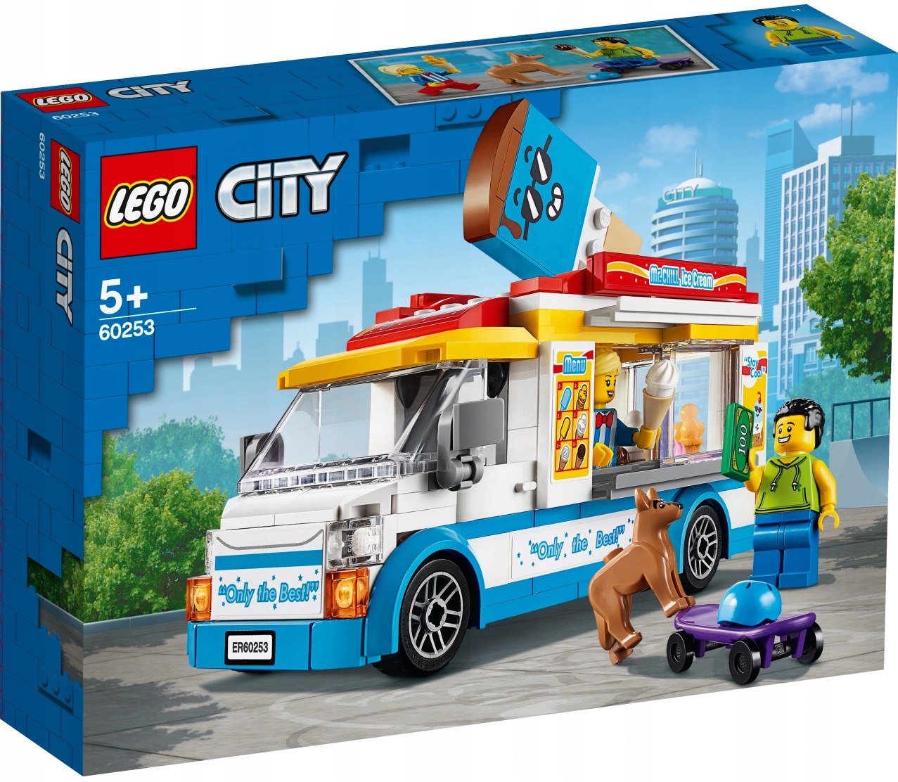 

Lego City 60253 Furgonetka z Lodami Food Track 5+