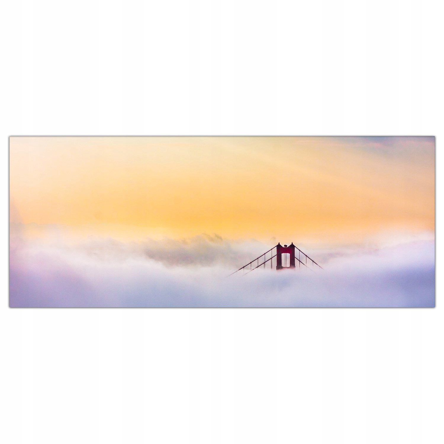 

Hartowany Obraz Szklany Golden Gate Most 125x50