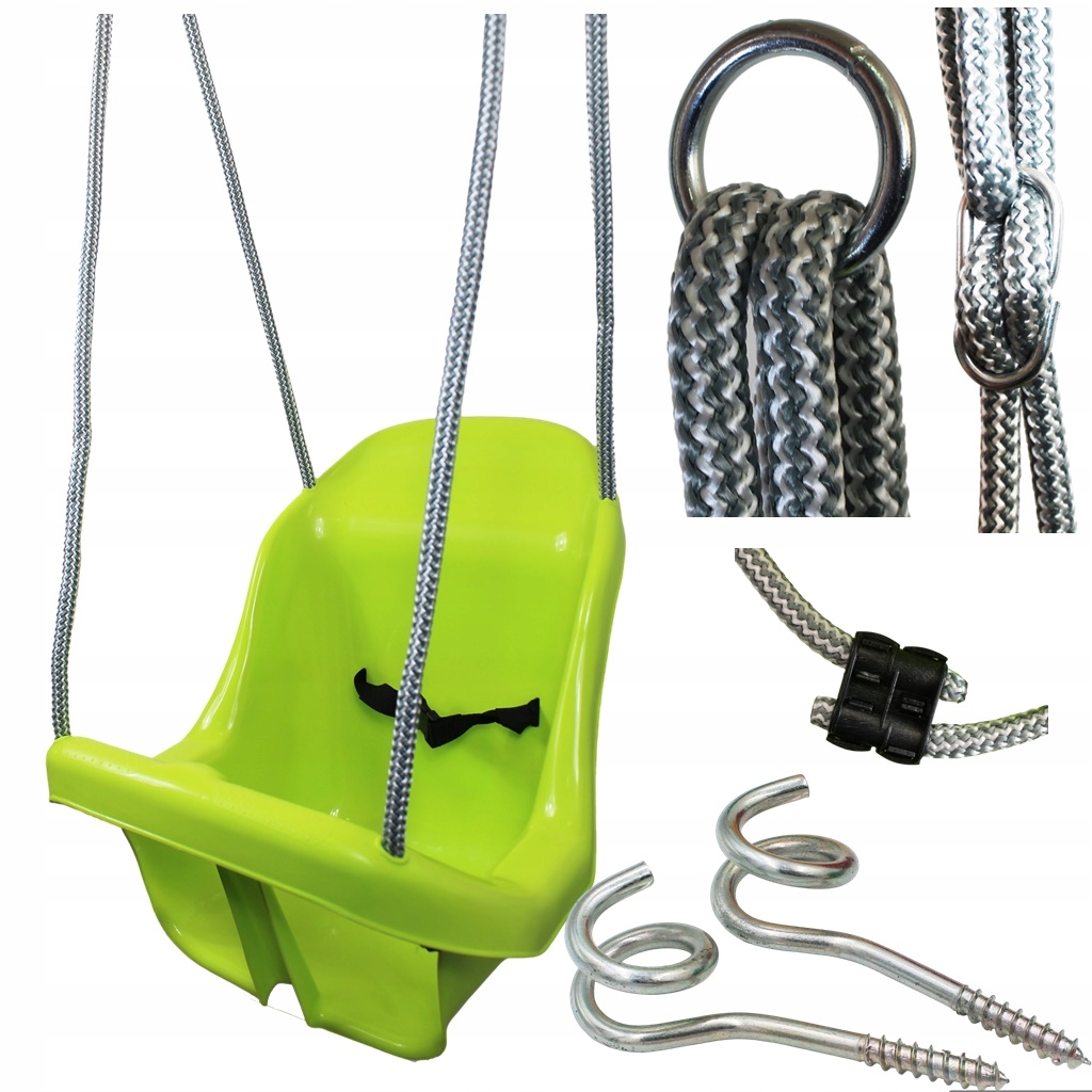 Huśtawka Kubełkowa +pasy bezpieczeństwa kubełek Model HUŚTAWKA KUBEŁKOWA