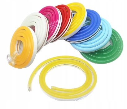 Neon LEDOWY FIOLETOWY SILICONE 24V IP67 6x12 1m Kod producenta NS.6x12.PP.5.R.24V