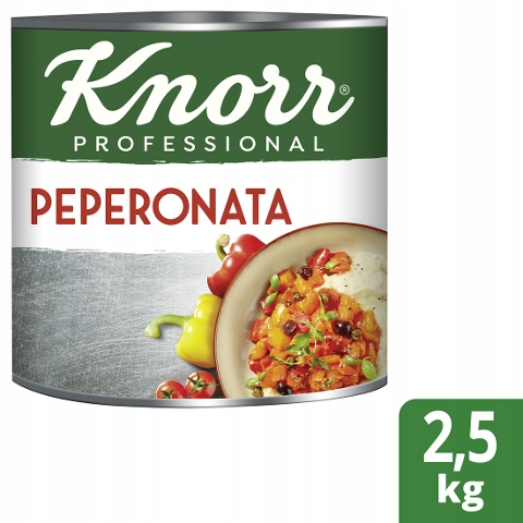 Knorr Peperonata Pokrojona Kolorowa Papryka W Zalewie Pomidorowej 2,5 Kg