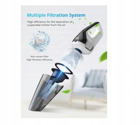 Odkurzacz ręczny DN DENNOV VT-DH004 czarny PG1028 EAN (GTIN) 0761989785059