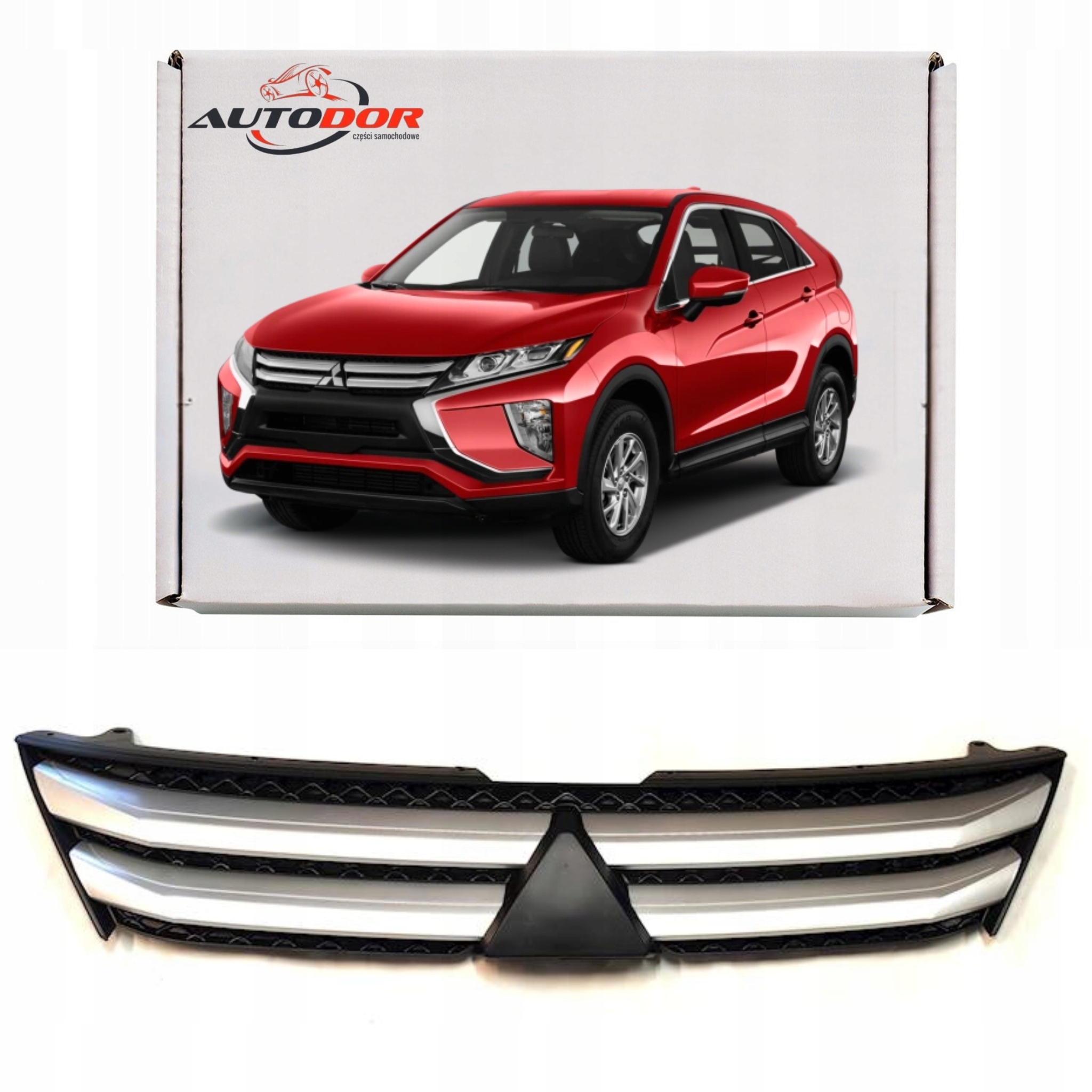 Mitsubishi Eclipse Cross 2018- Gril Mřížka Přední Středová Atrapa Chrom