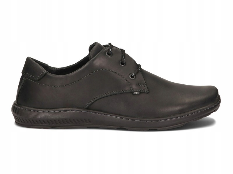 

Obuwie Męskie Casual Skóra Naturalna 425 Czarny 40