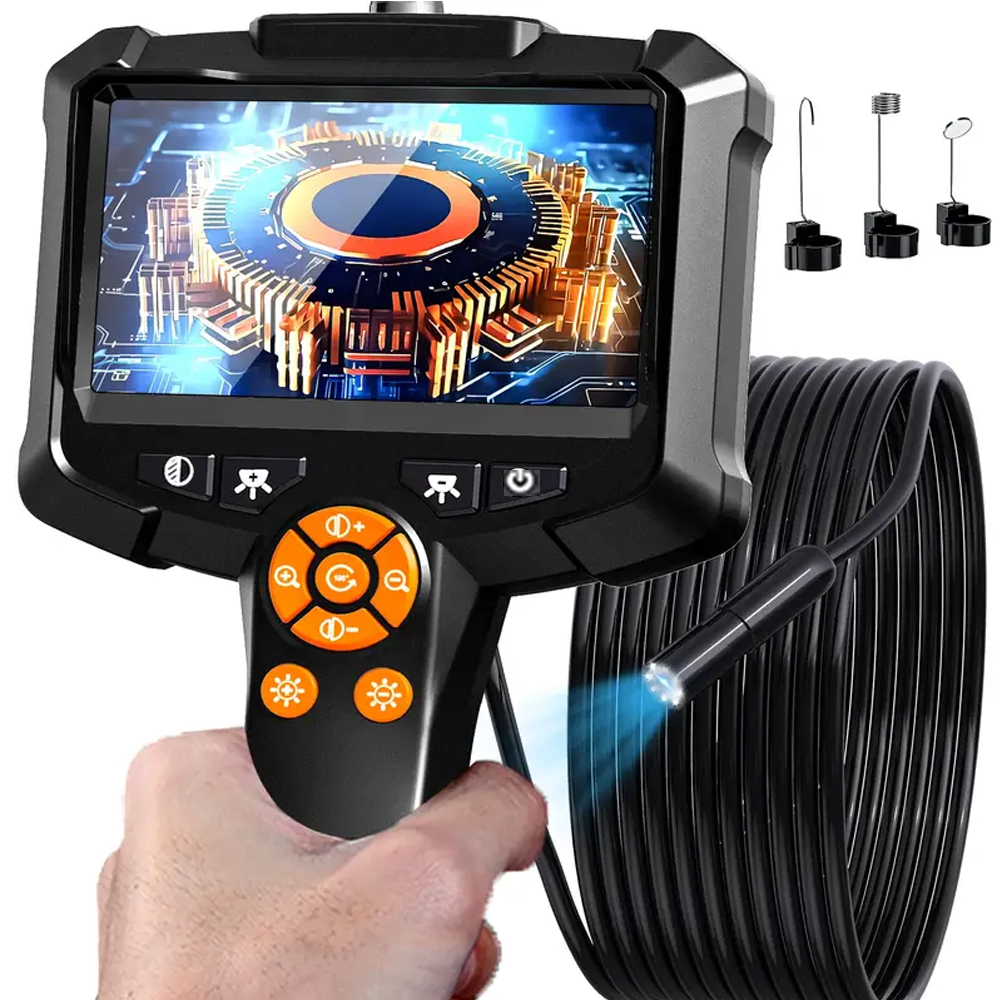 Endoskop Kamera Inspekcyjna Ruchoma Głowica 8mm Obiektywy 5m 2000mAh 1080P