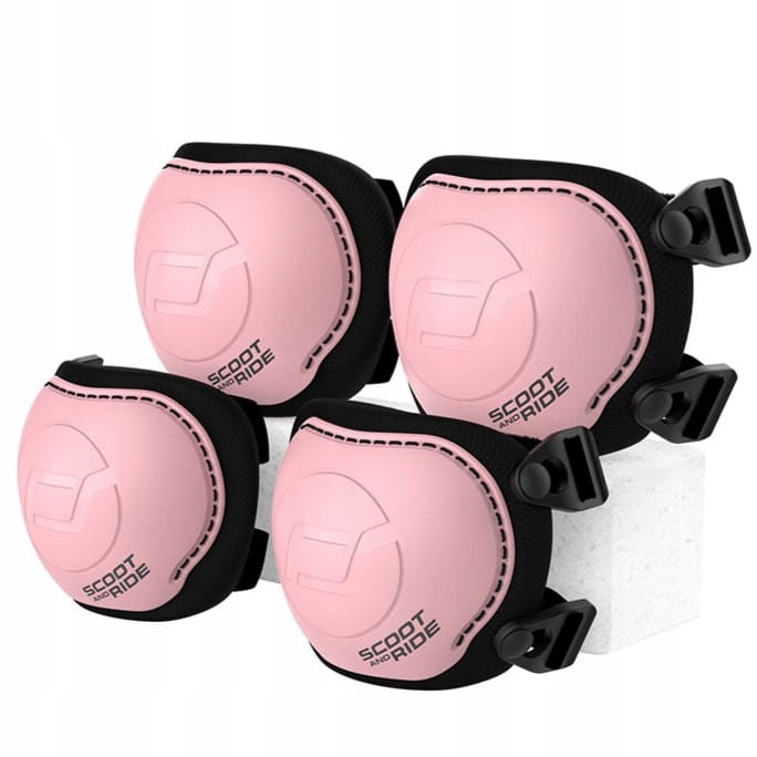 Scootandride Ochraniacze zestaw ochraniaczy dla dzieci S Rose