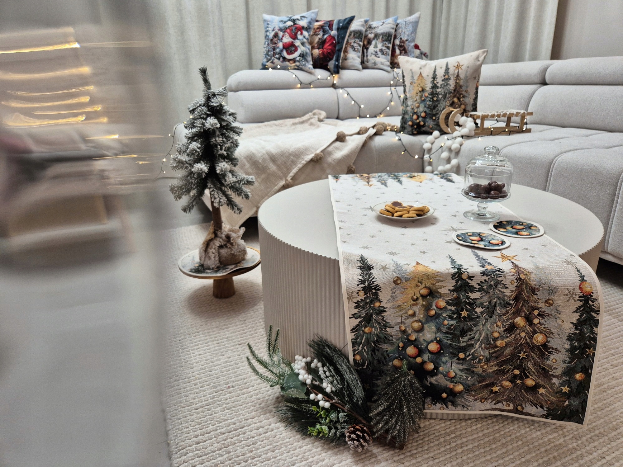 Vánoční běhoun 45x180 cm 1387FN