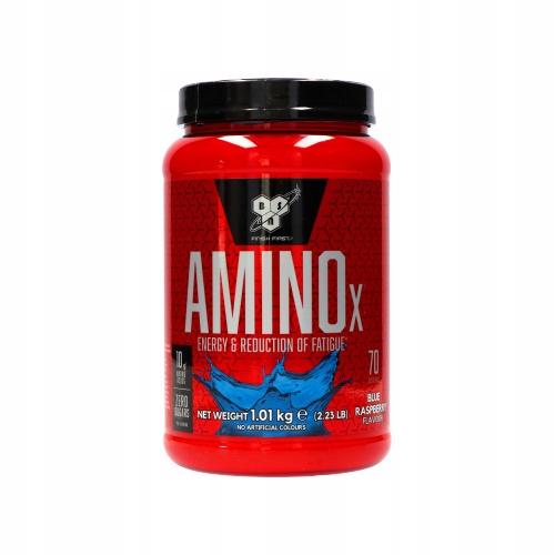 Aminokyseliny Bsn Amino X 1015 g Bcaa Malina Předtréninkovka bez cukru