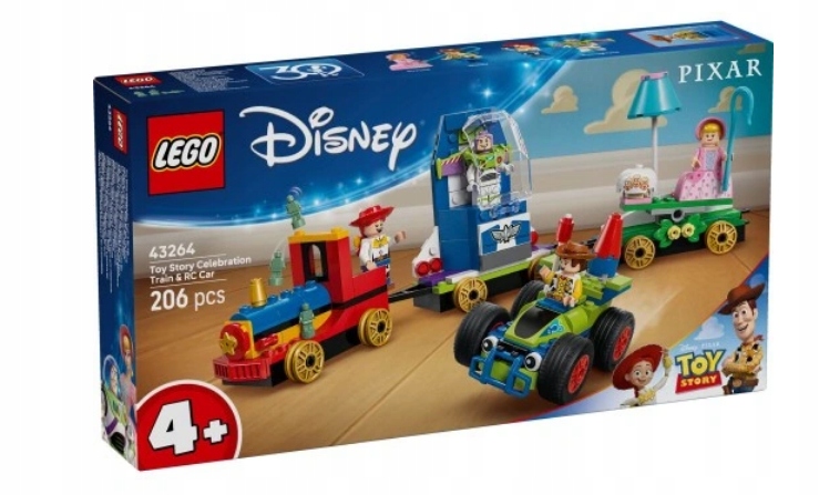 Lego 43264 Disney Příběh – Příležitostný Vlak A Pan Ovládaný