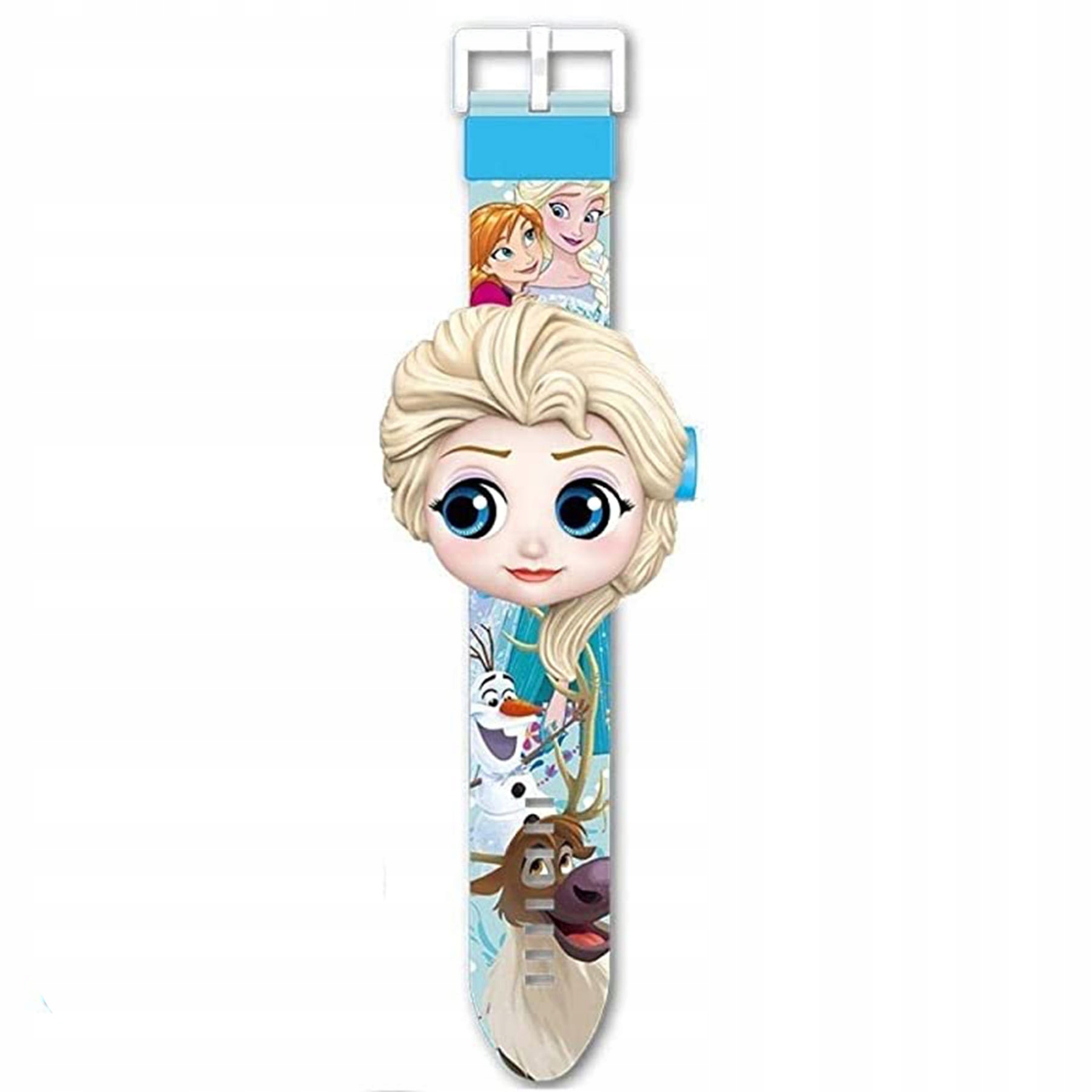 ZEGAREK 3D Z PROJEKTOREM ELSA KRAINA LODU FROZEN Marka Inna marka