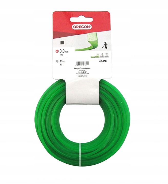 

Żyłka do kosy spalinowej Kwadrat 3.0 mm 15m Oregon