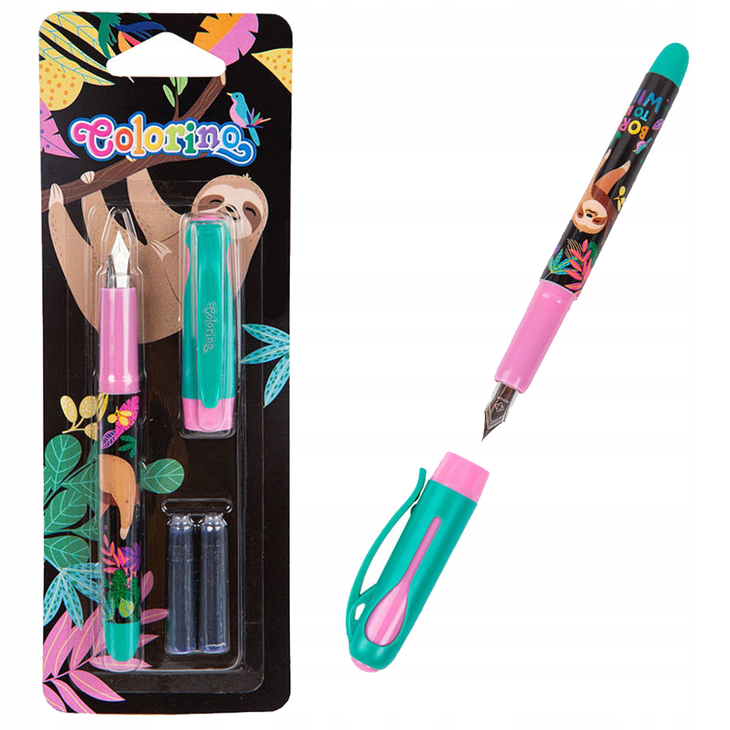 PIÓRO WIECZNE + 2 NABOJE BL WILDKID COLORINO 22150PTR