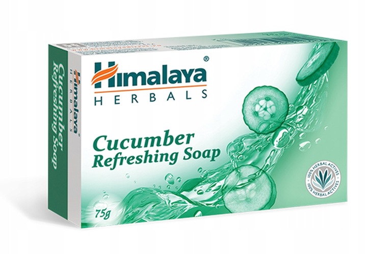 

Himalaya Mydło Odświeżające Z Ogórkiem 75 G