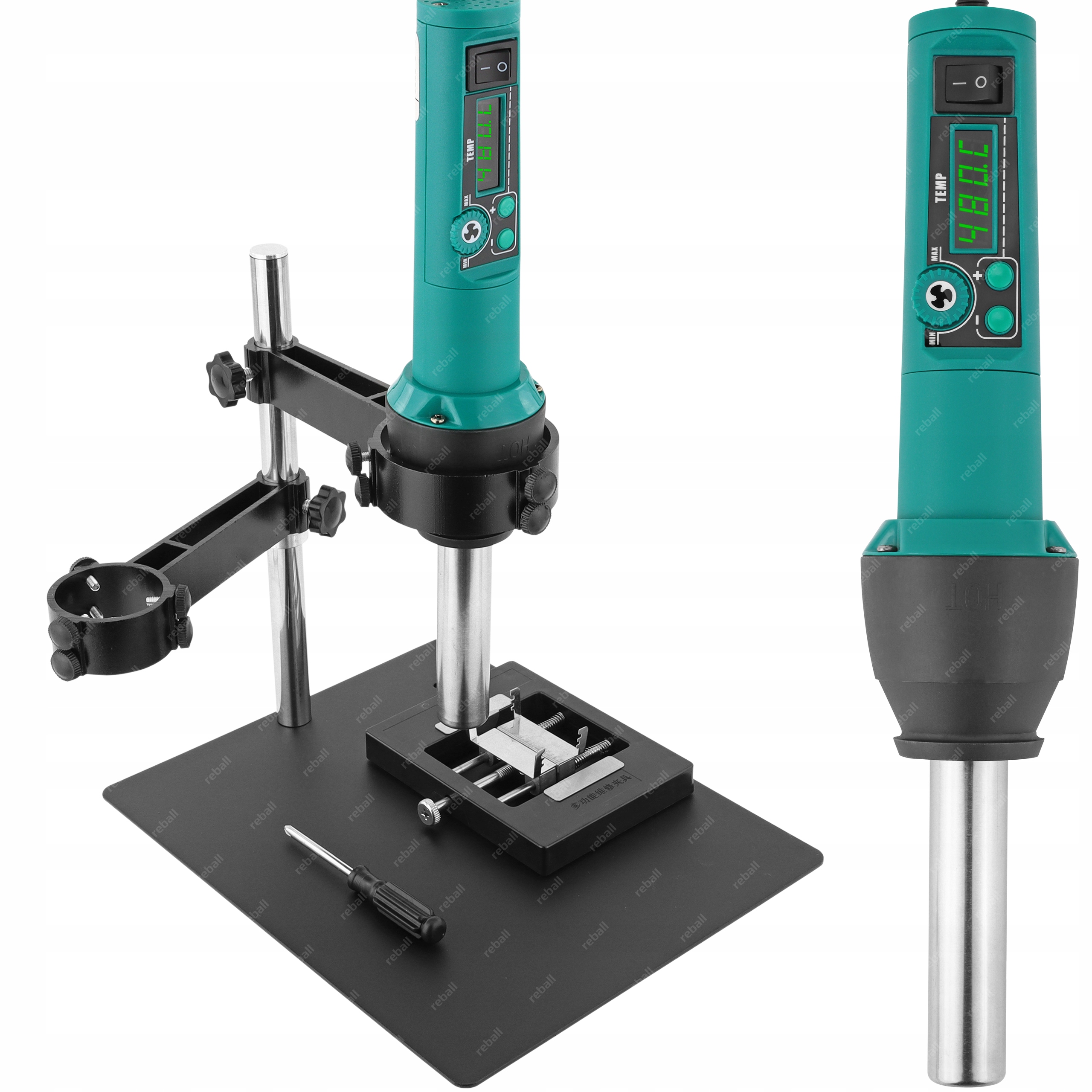 Sada Držáků TE-812 Hot Air Yihua 8858-I Stojan Pro Pcb Systémy