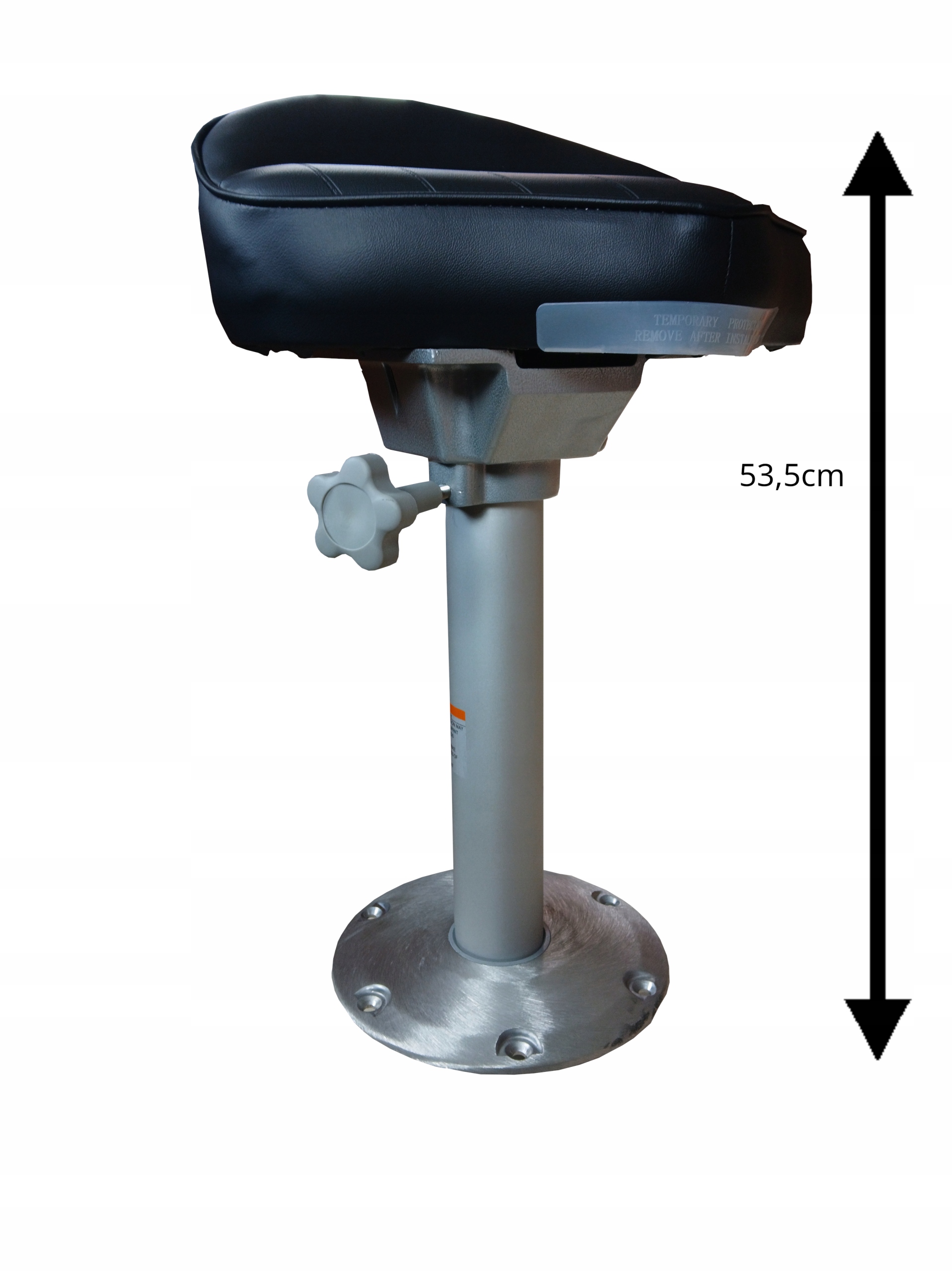 Tokarex Castingové křeslo s černou nohou pro lodě