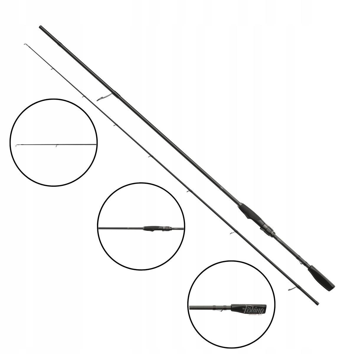 Wędka Nays Nxt Pro Spinning 2.35 m 10-40g 2 sec Gratis!!