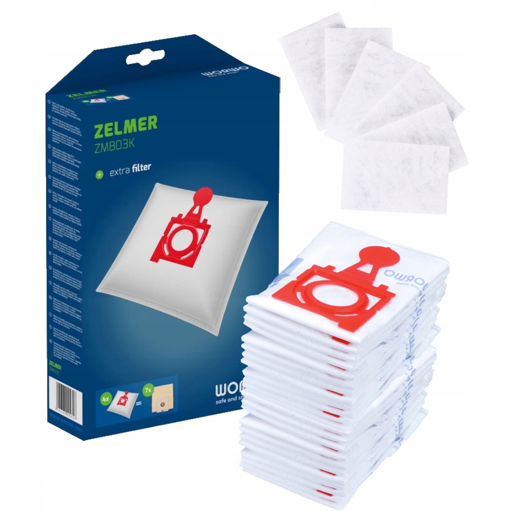 WORKI DO ODKURZACZA ZELMER MAXIM JUPITER SOLARIS 24 szt