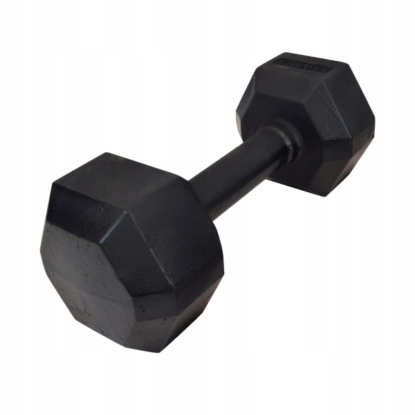 

Hantel żeliwny heksagonalny Kawmet 15 Kg
