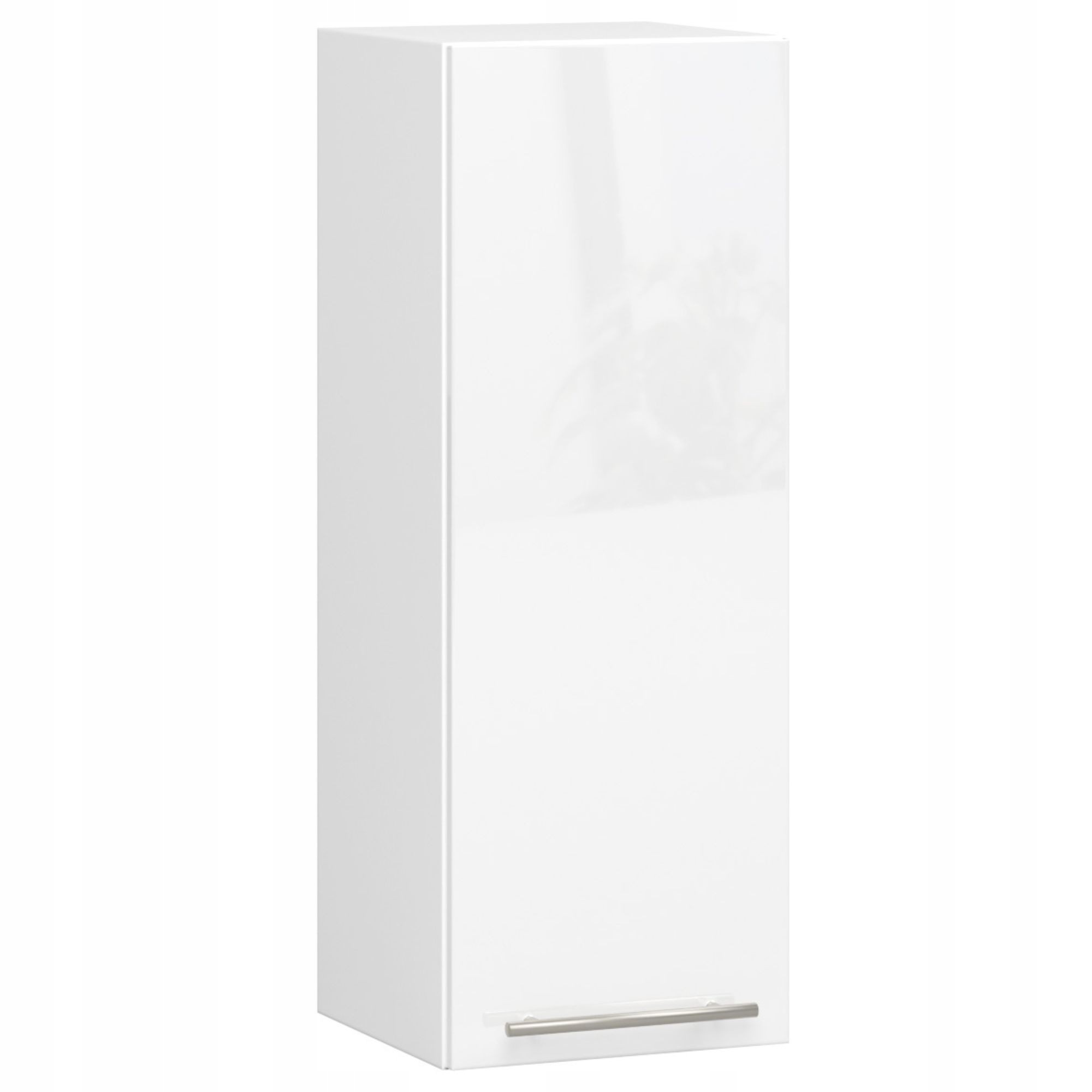 Závesná Kuchynská Skrinka Olivia W 30 cm Biela-biely Lesk H720 Akd