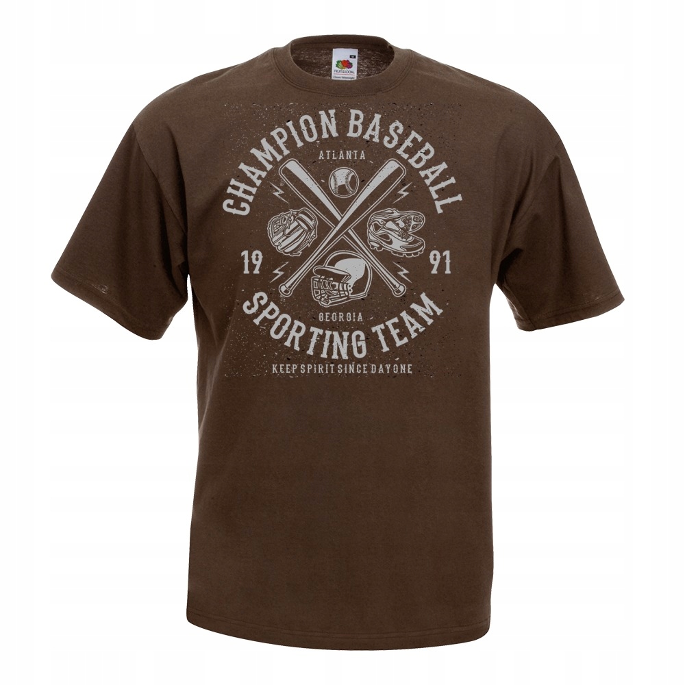 

Koszulka kij baseballowy baseball XL brązowa