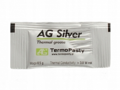 

Pasta termoprzewodząca Silver 0,5g Ag Termopasty