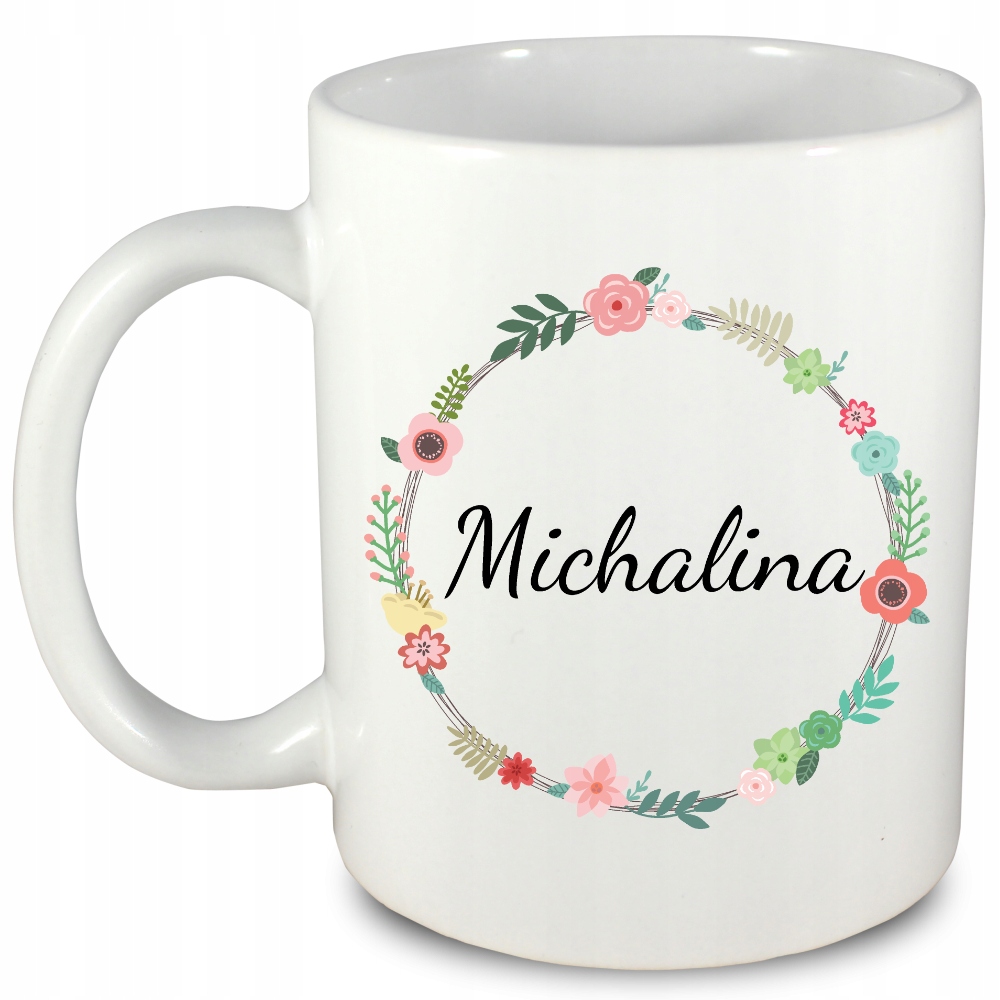 

kubek z imieniem Michalina, 3