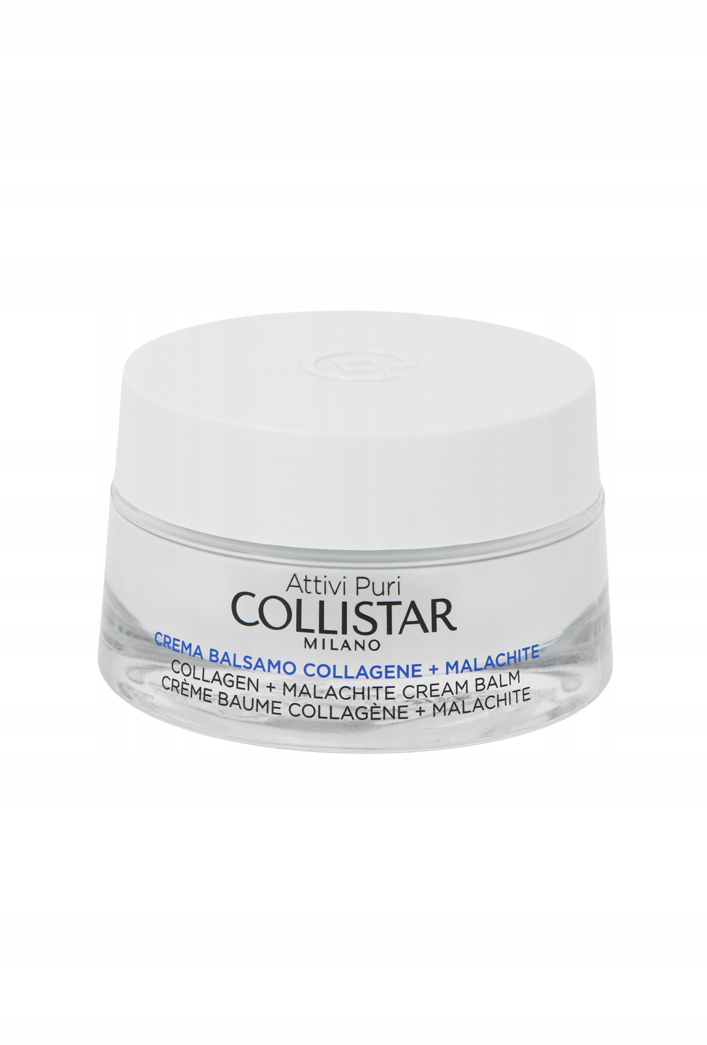 Collistar Attivi Puri Collagen Malachite, zpevňující protivráskový krémový balzám, 50 ml