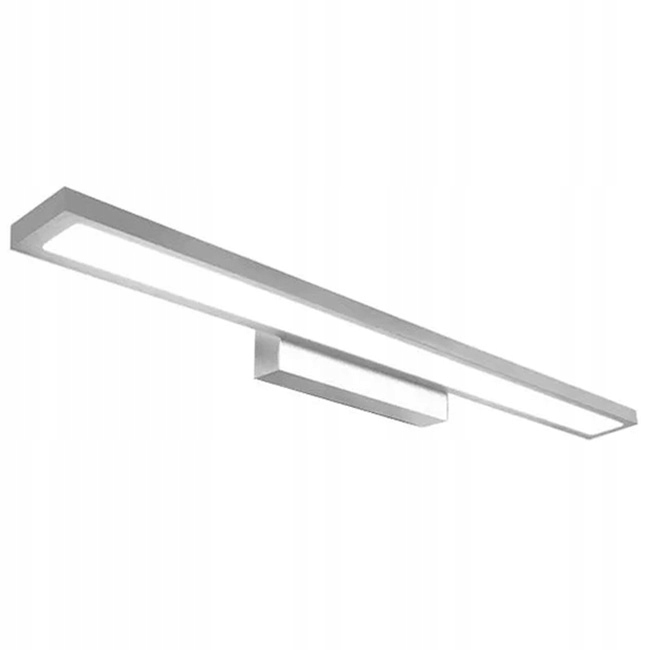 Led Lampa Do Kúpeľne Nad Zrkadlo 80 CM Chrómová Kovová