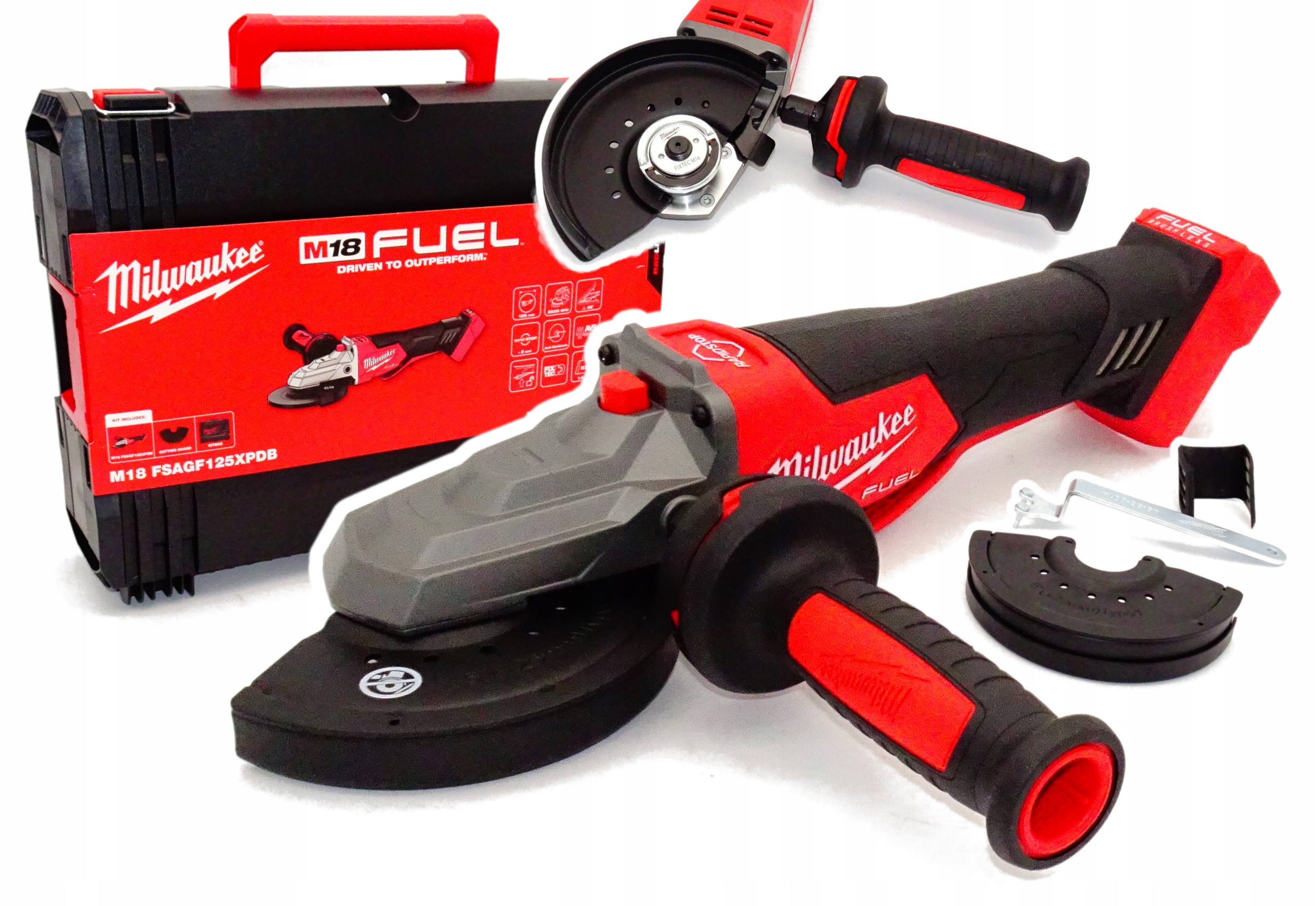 

Milwaukee M18 FSAGF125XPDB-0X Szlifierka Kątowa