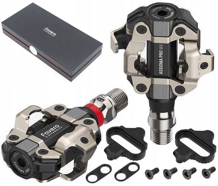 Favero Pedály na kolo s měřením výkonu Mtb Gravel Assioma Pro MX-1 měřič