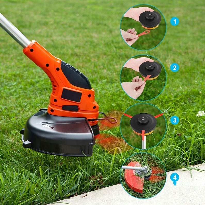 NOŻE DO PODKASZARKI NOŻYKI TNĄCE OSTRZA 100szt Zasilanie ręczne