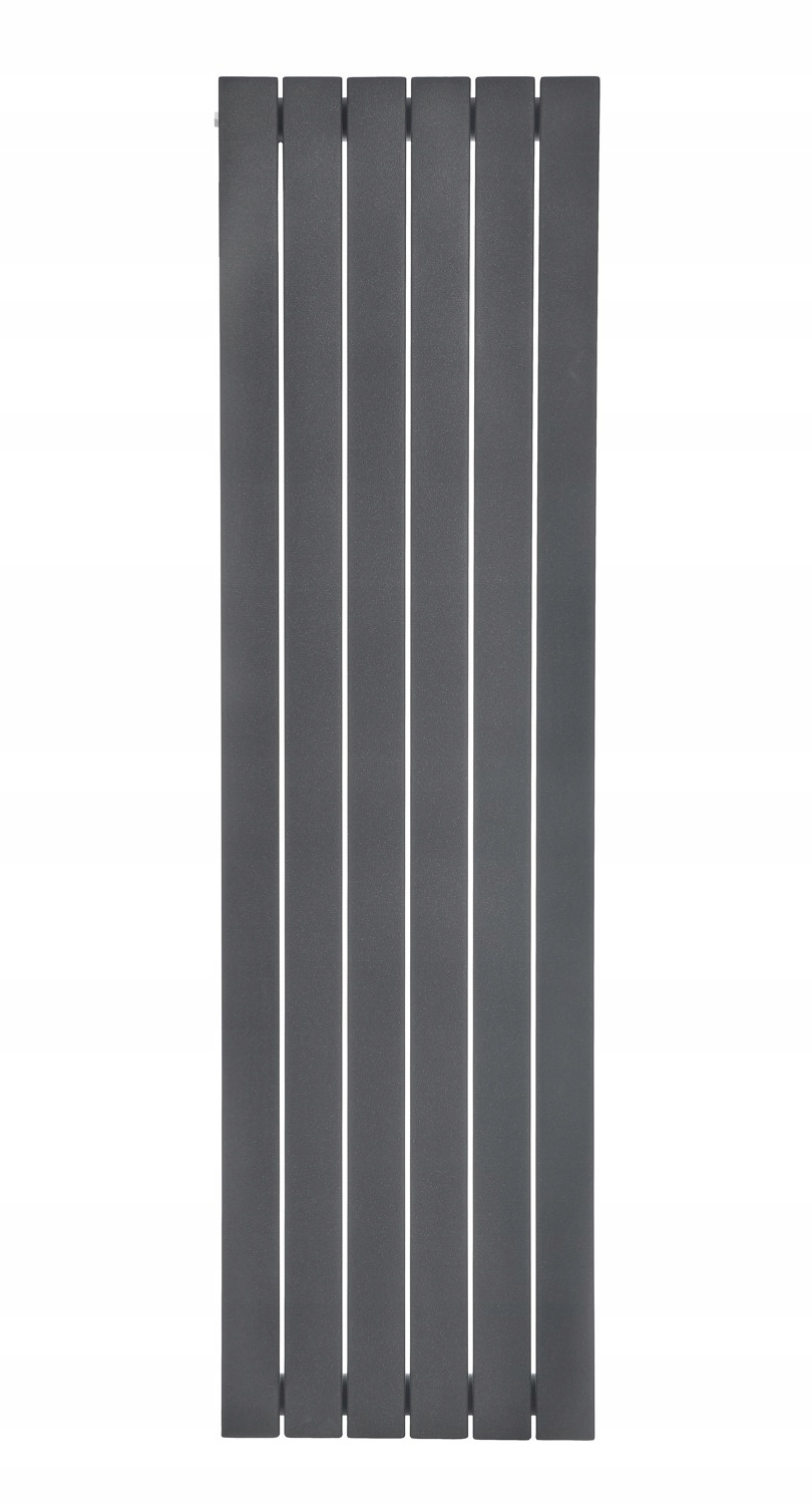 Dekoratívny panelový kúpeľňový radiátor Lotus 160/45 Antracit prípojka 50 mm