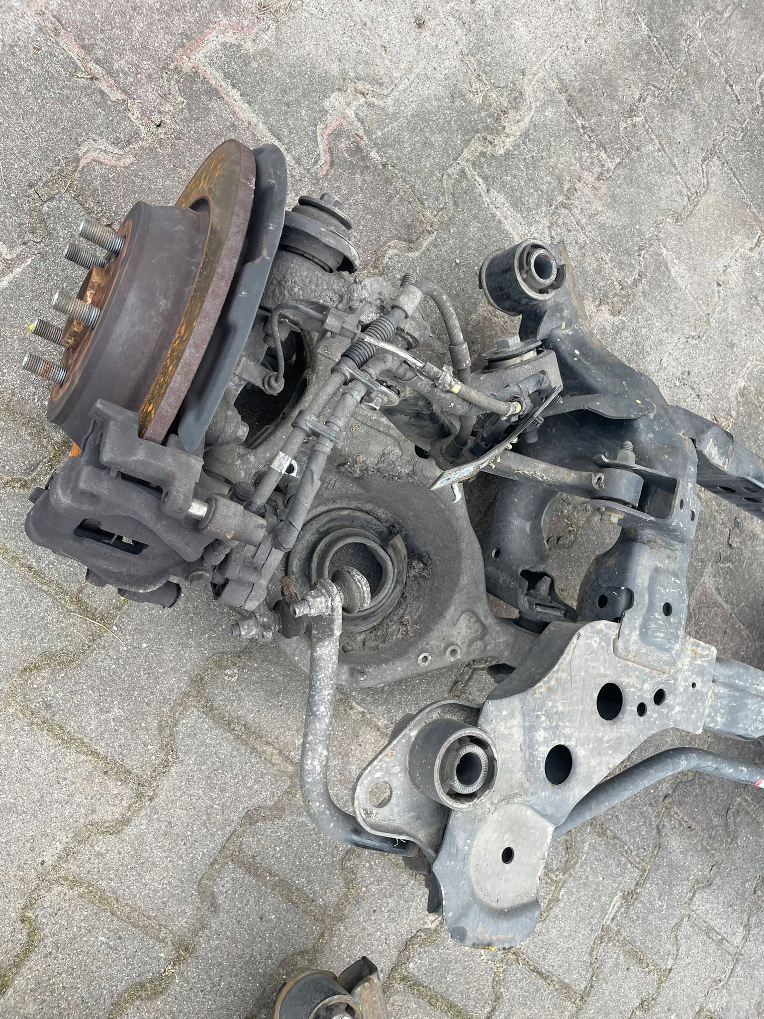 ZAWIESZENIE TYŁ BELKA WÓZEK FORD S-MAX II MK2 2.0 TDCI Wersja Europejska