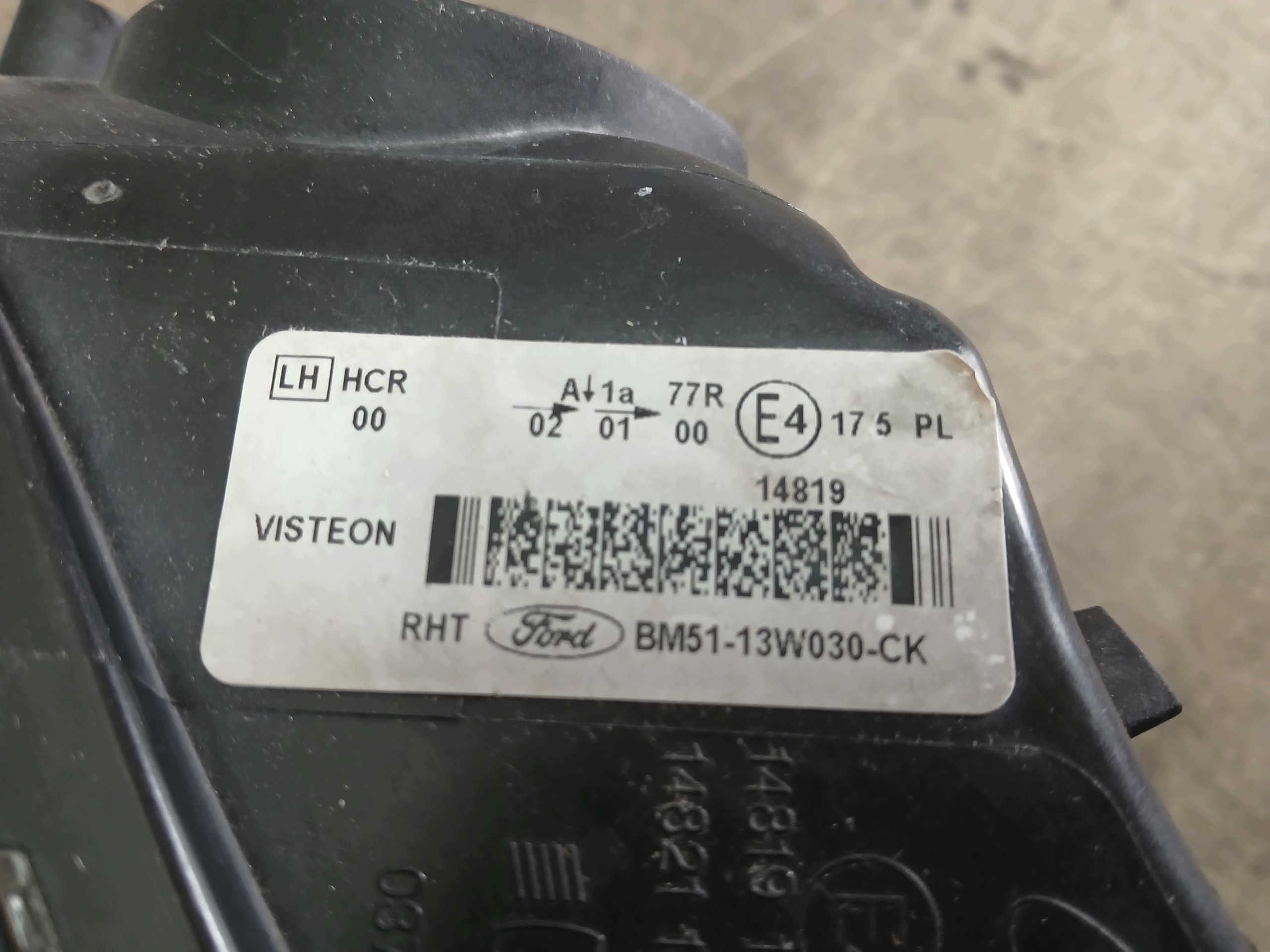light front left FORD FOCUS MK3 11-14 BM51-13W030-CK