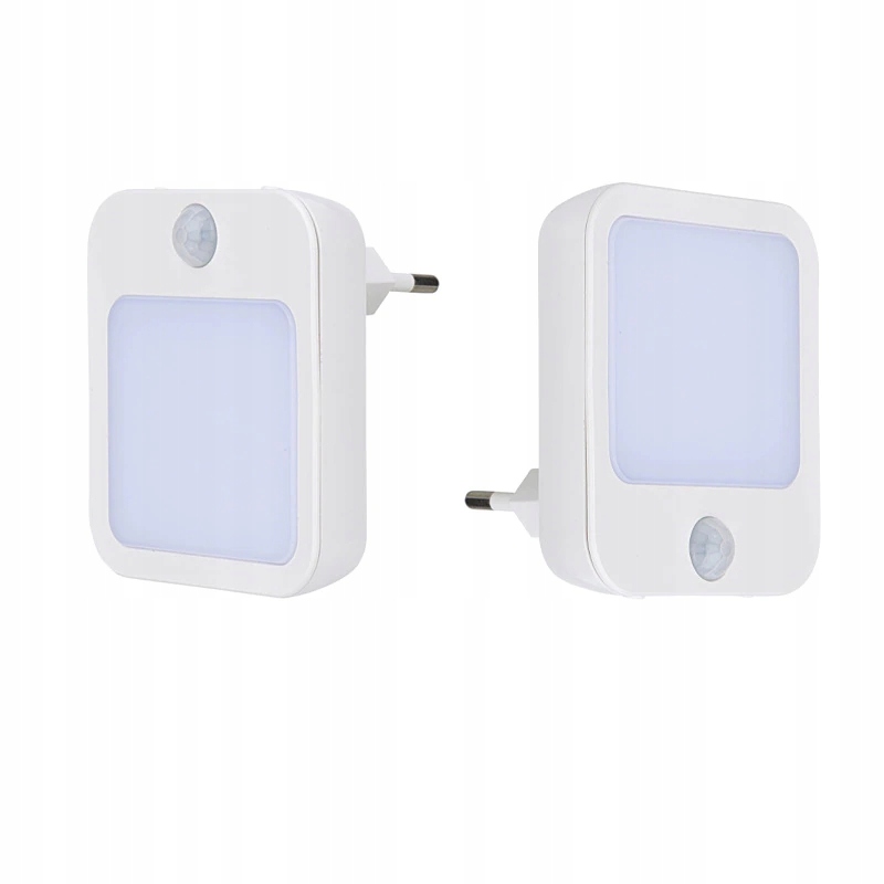 

2 Lampki Nocne Led Czujnik Ruchu Zmierzchu Automat