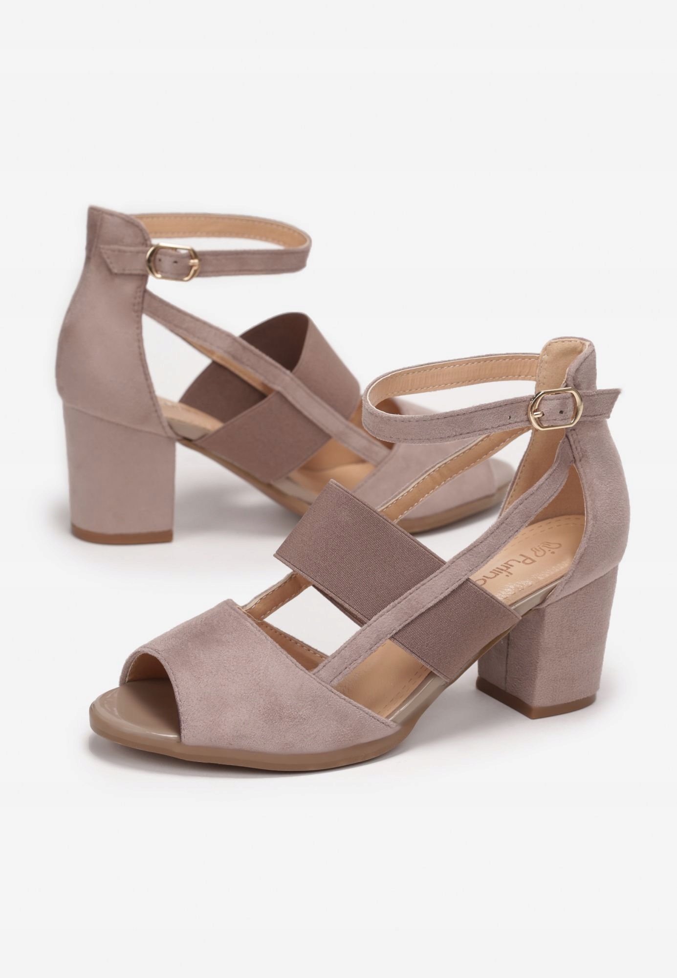 

Born2Be Ciemnobeżowe Sandały damskie 38 Casual