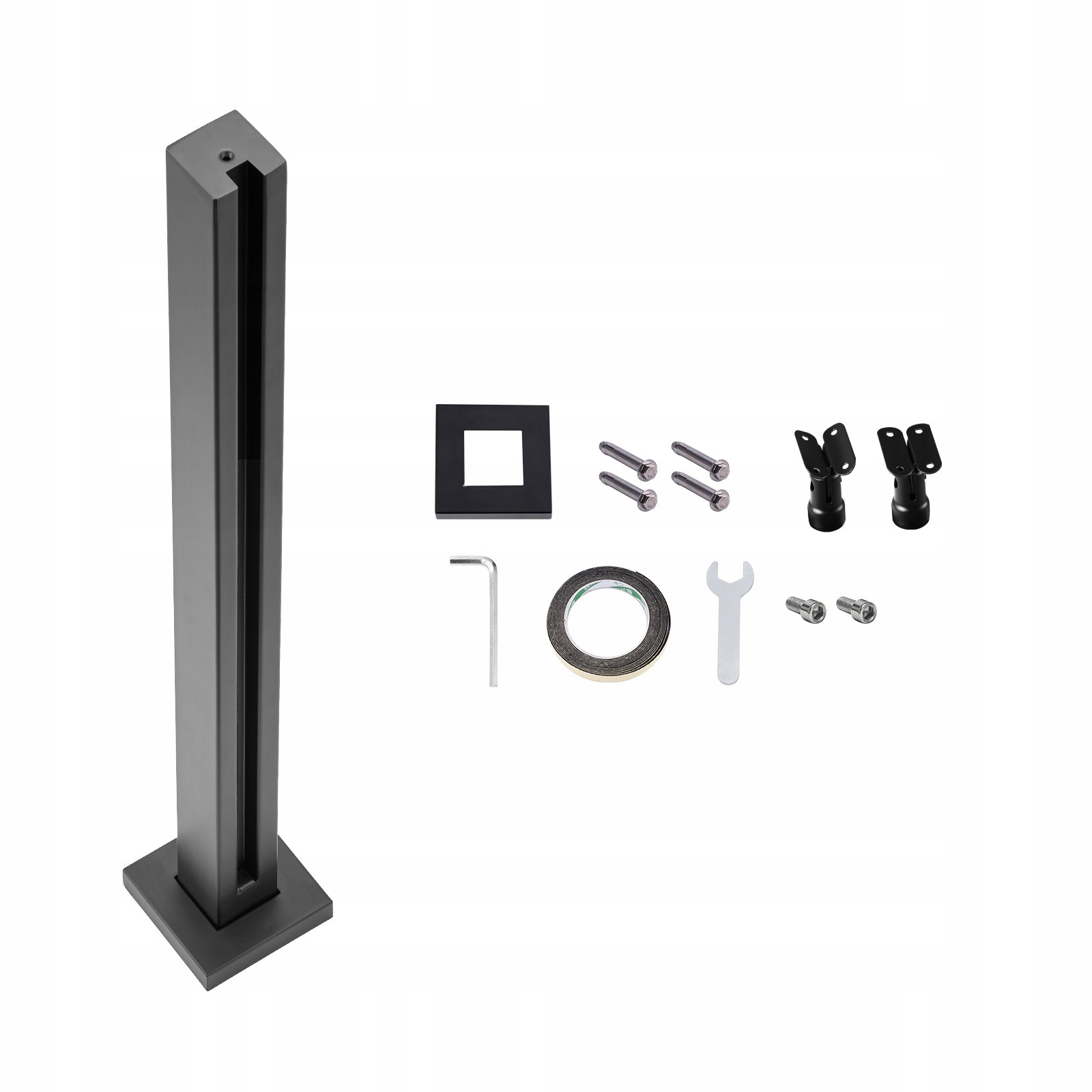 Svorka na sklo Balustrada z nehrdzavejúcej ocele – 85 cm