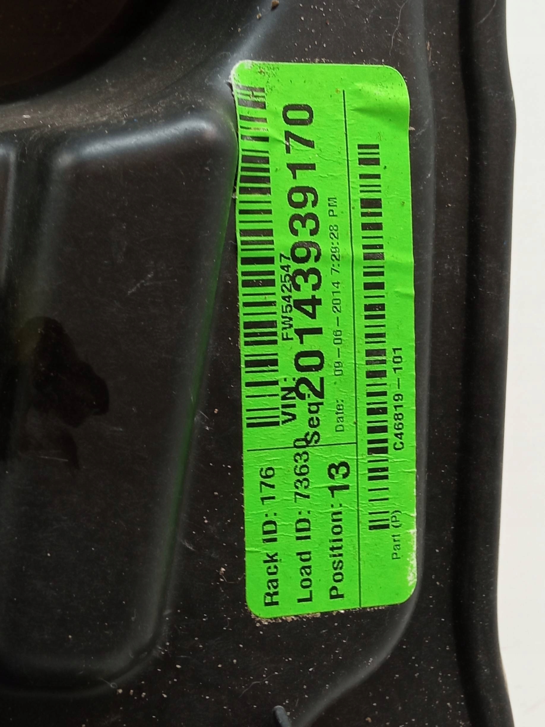 mechanism windows left front 68227257AA Jeep Cherokee V (2014- )