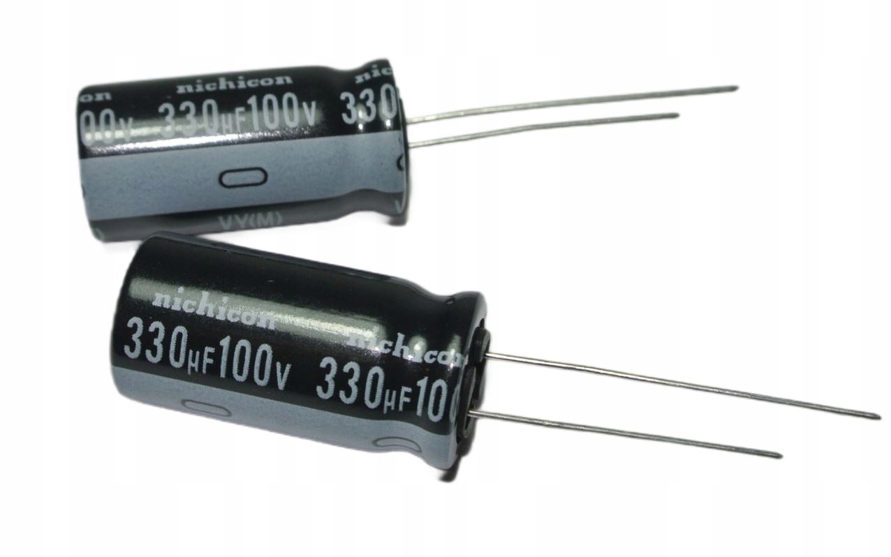 330uF 100V 105' Nichicon Vy kondensator 12.5x25mm [2szt]