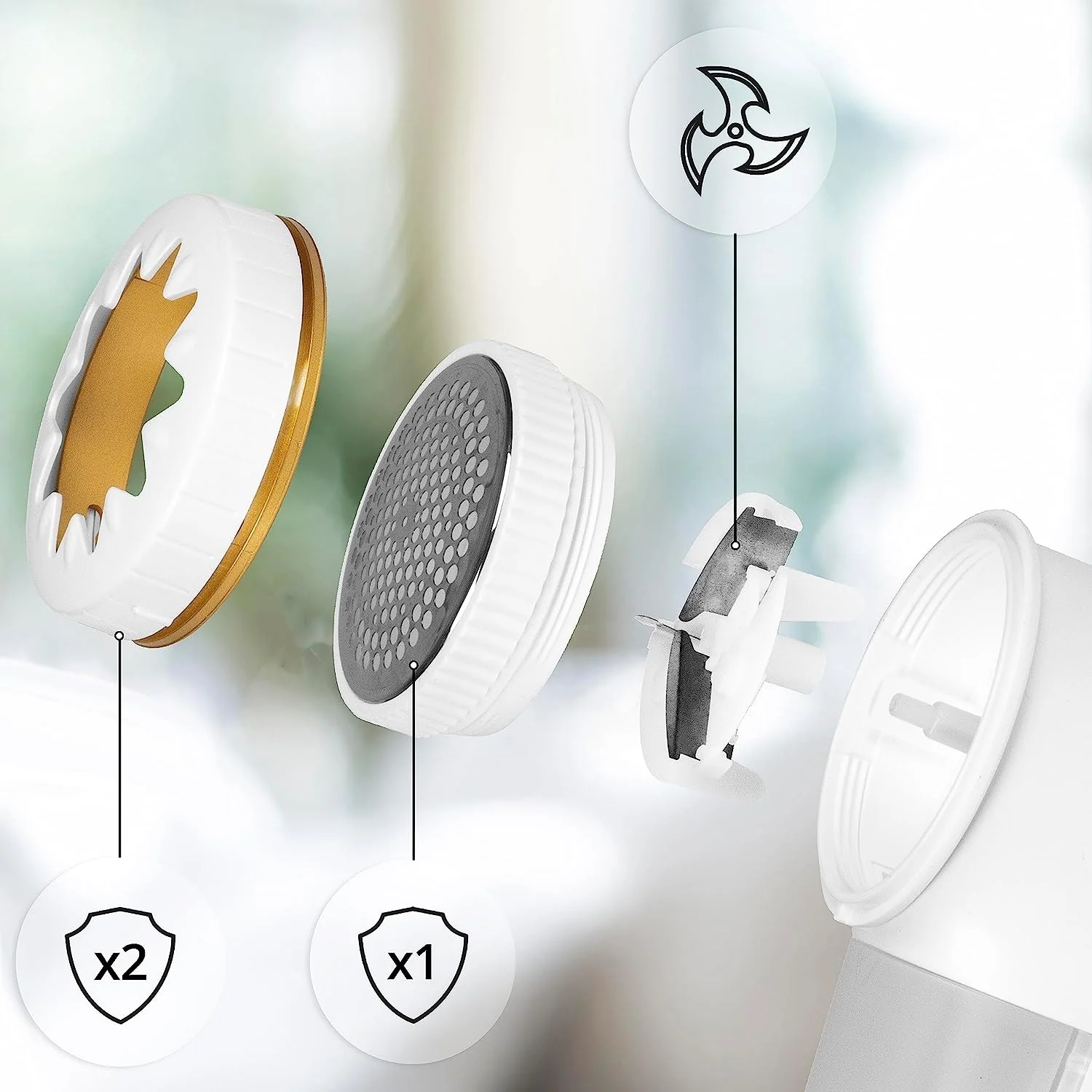 Duronic FS22 WE Golarka do ubrań bezprzewodowa swetrów na baterie etui Kod producenta FS22 WE