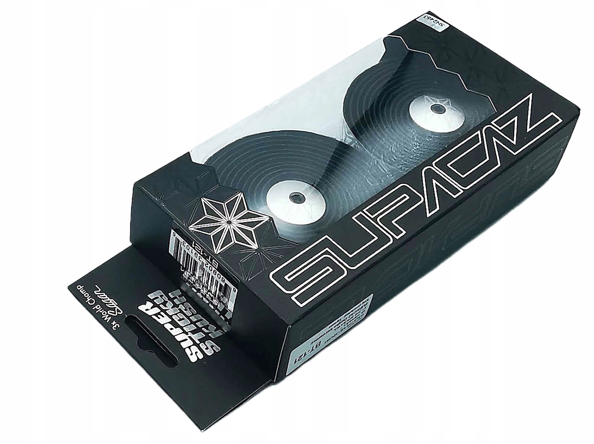 Supacaz Sticky Fadew Obal Platinum Aluminiové Zátky