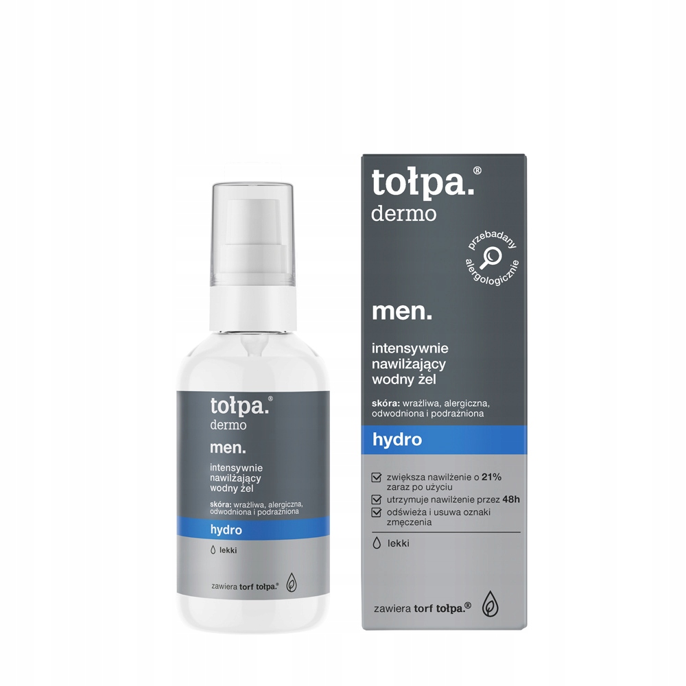 

Tołpa Lekki nawilżający wodny żel Men hydro 75ml