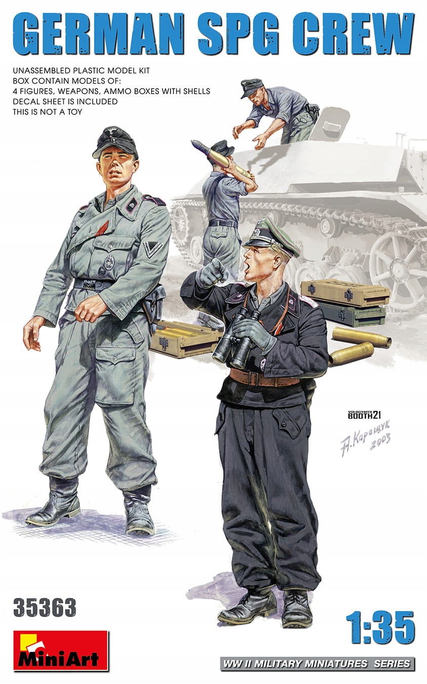 Miniart 35363 1:35 German Spg Crew