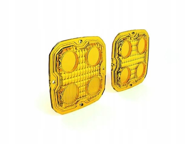 Tienidlá Denali technológia TriOptic D4 Žltá šošovka Para Bmw Honda Suzuki