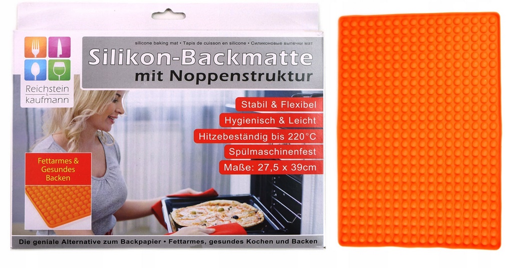Silikonowa MATA do pieczenia ciasta mięs podkładka